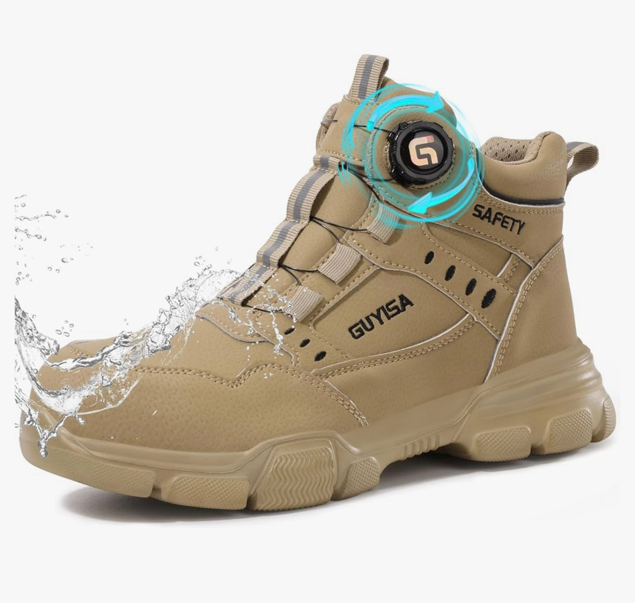 Indestructible High-Top Safety Boots