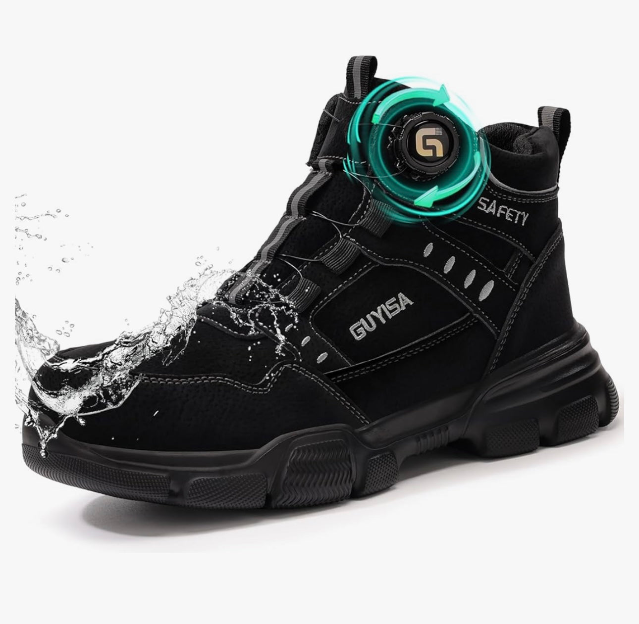 Indestructible High-Top Safety Boots