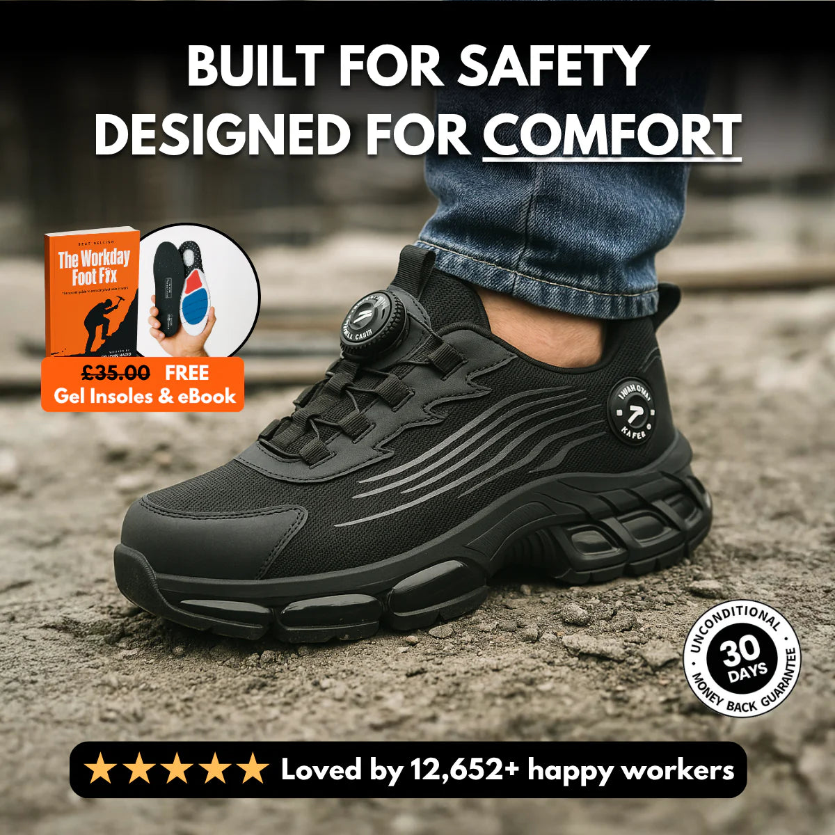 Safe Step Trek Trainers