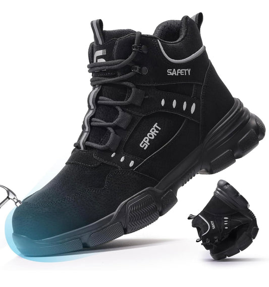 Indestructible Lace-Up Safety Boots